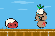 走れ！おにく！のゲーム画面